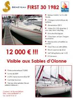 Beneteau FIRST 30 Occasion de 1982