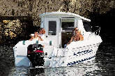 bateau Quicksilver 650 camping Occasion de 2002