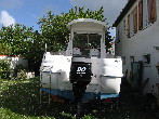 Quicksilver pilothouse 6.30m Occasion de 2004