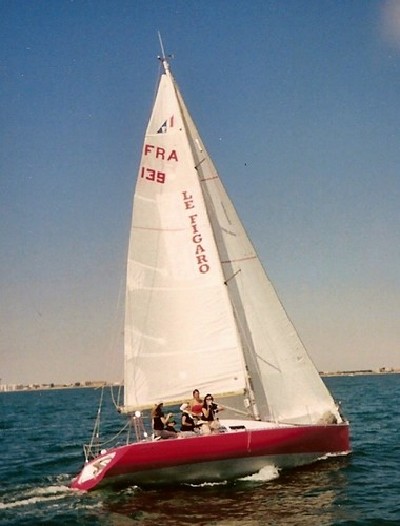 beneteau figaro 1 sailboatdata